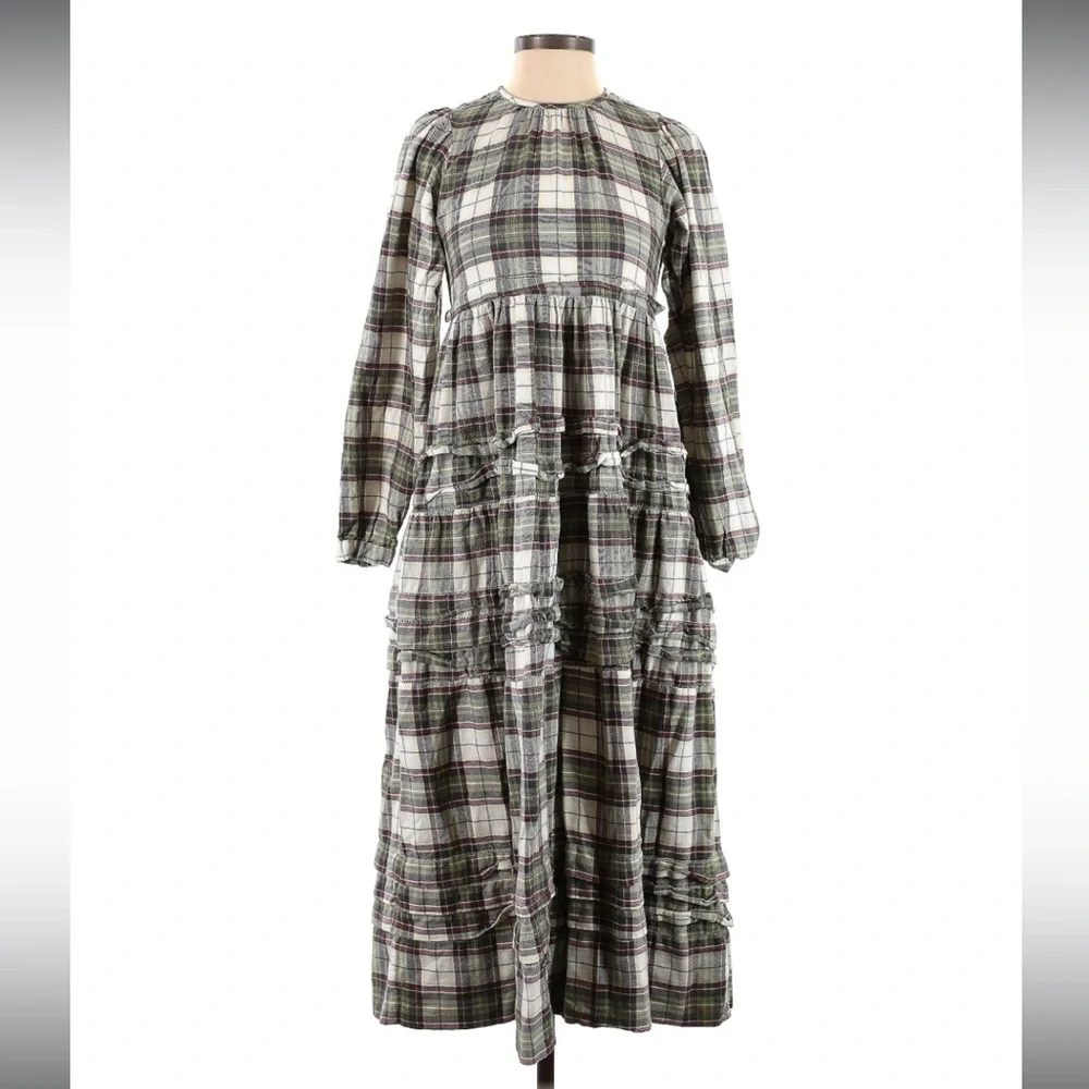Flannel prairie dress size xs - Picture 1 of 4